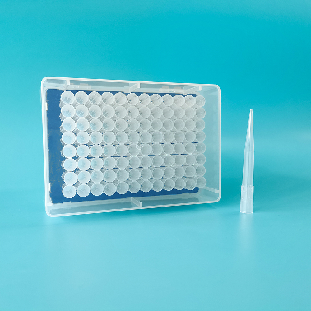 1000μL Sterile NonFilter Pipette Tips for Eppendorf Sterile 1ml from