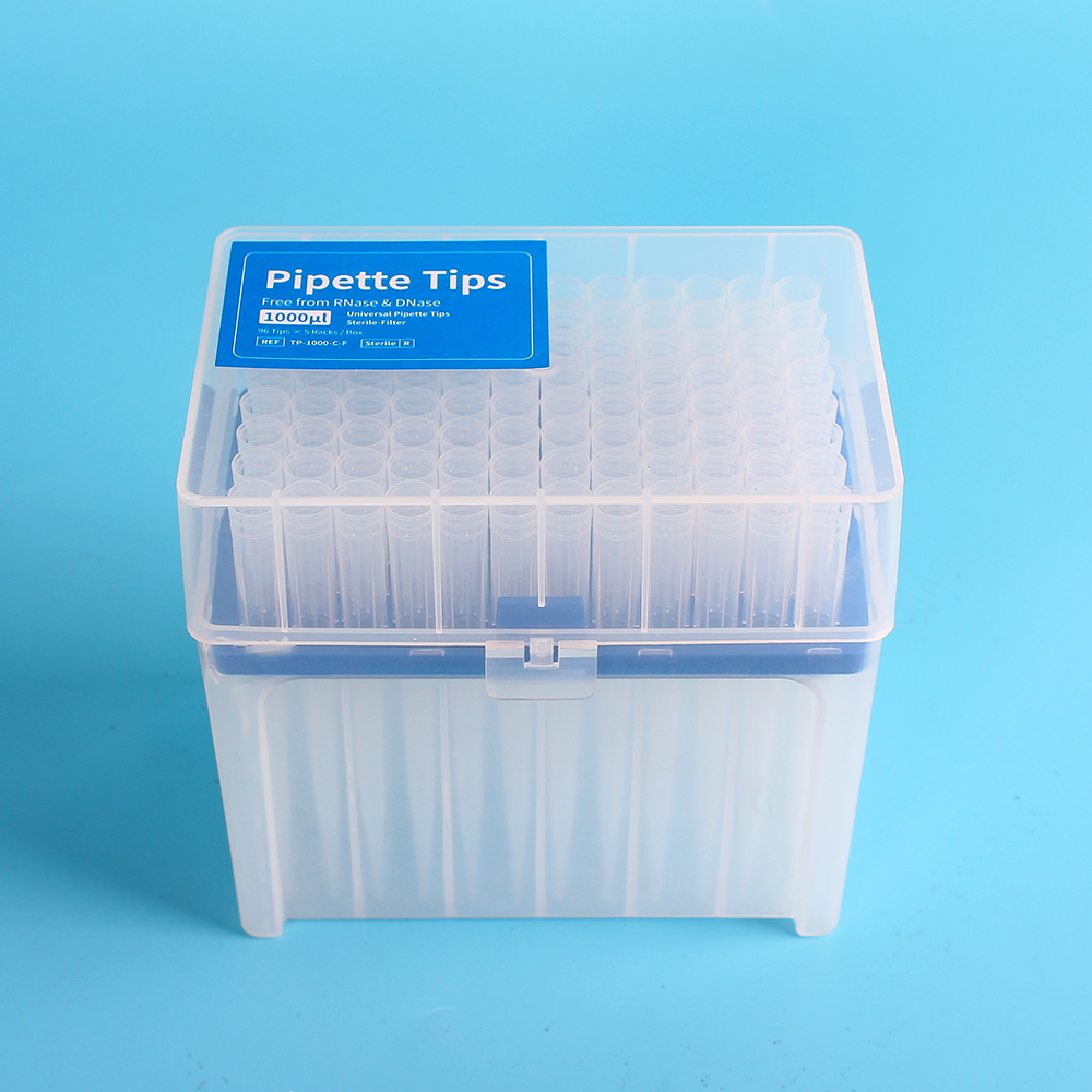 TP1000C Pipette Tip Mold 1000μL Pipet filtered Tips Racked Box from