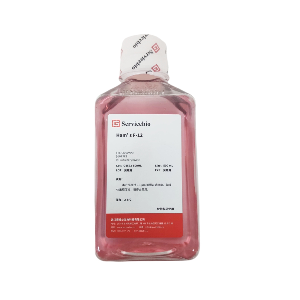 Ham's F12 Nutrient Mixture Sterile Culture Medium for Lab Biochemistry