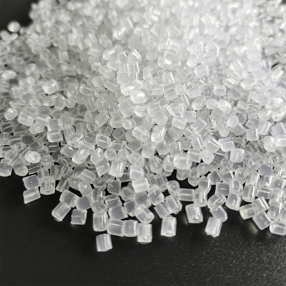 Polypropylene Transparent Recycled Pellets PCR PP Raw Material Medical Scale