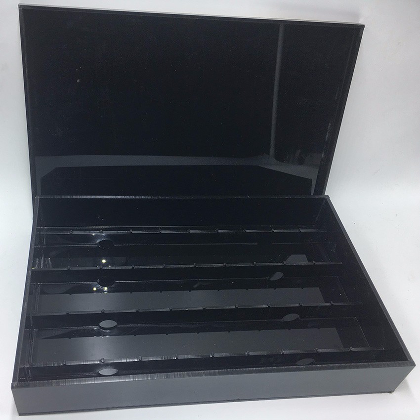 Staining Tray Black Wet Box Light Proof For Sample Slides Staining from